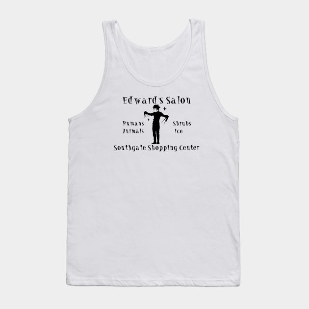 Edward Scissorhands Salon Tank Top by Penny Lane Designs Co.